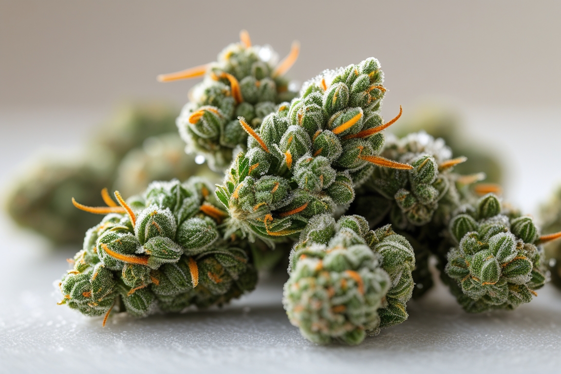 Flores de CBD: cogollos de cáñamo