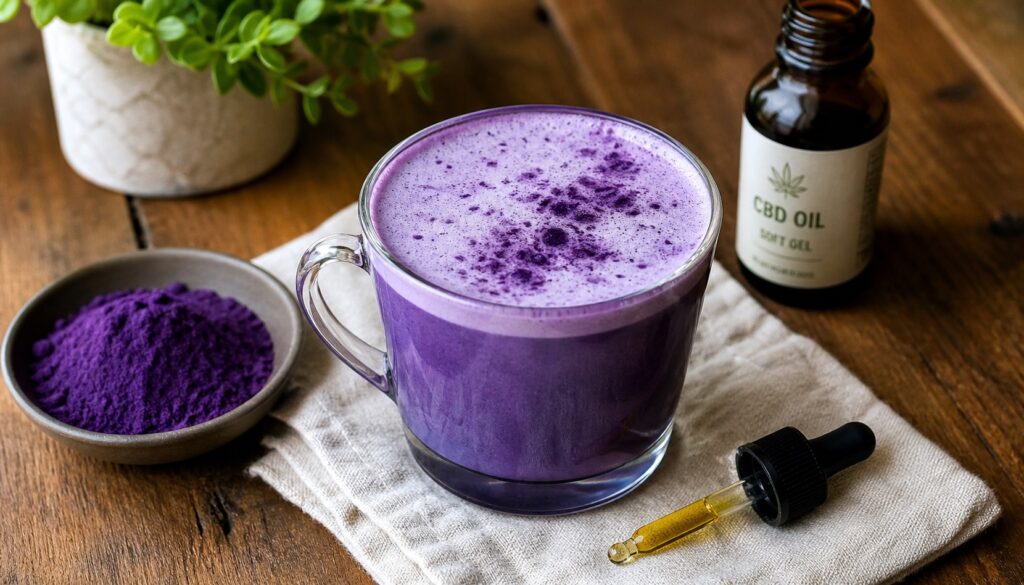 Ube al CBD: el nuevo combo ganador